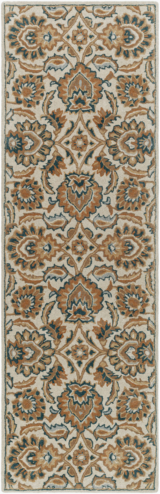 Alfombra de lana hecha a mano Caesar CAE-1226 de 2,4 m