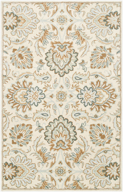 Alfombra decorativa de lana hecha a mano Caesar CAE-1228 de 2' x 3'