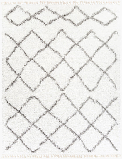 Alfombra tejida a máquina California Shag CAF-2301 de 8' x 10'