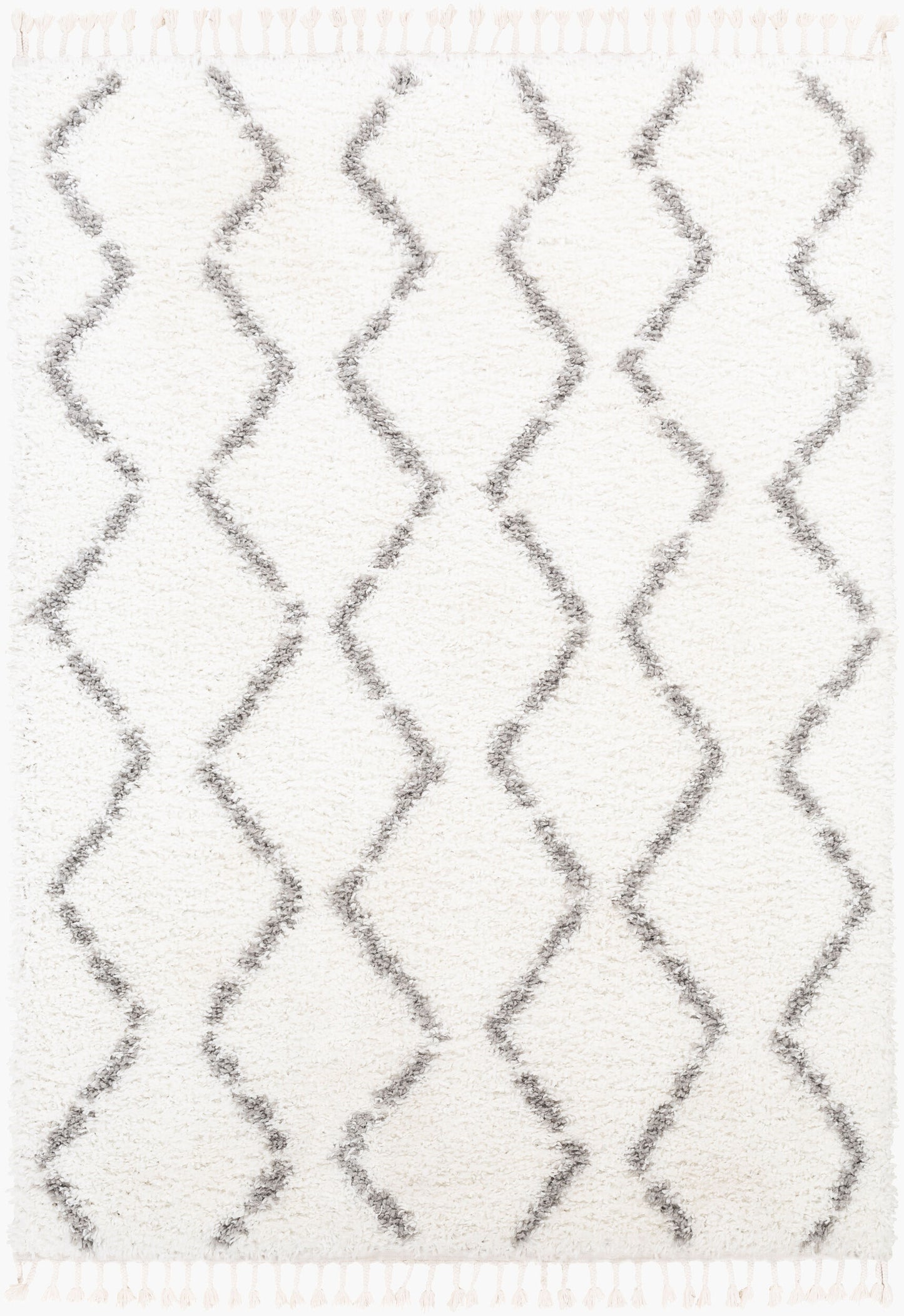 Alfombra tejida a máquina California Shag CAF-2302 de 1,83 m x 2,74 m