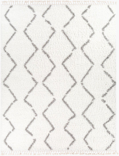 Alfombra tejida a máquina California Shag CAF-2302 de 8' x 10'