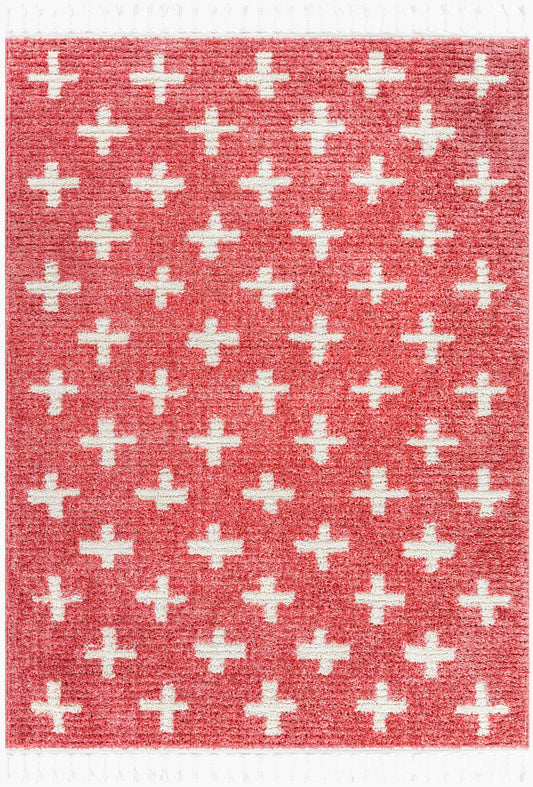 Alfombra tejida a máquina Casablanca Shag CAG-2300 de 1,83 m x 2,74 m