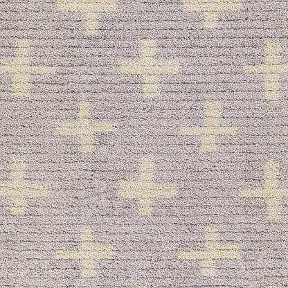 Alfombra tejida a máquina Casablanca Shag CAG-2301 de 1,83 m x 2,74 m