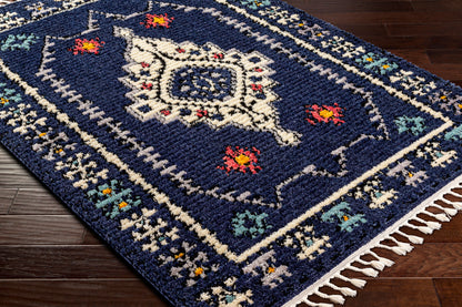 Alfombra tejida a máquina Casablanca Shag CAG-2302 de 1,83 m x 2,74 m