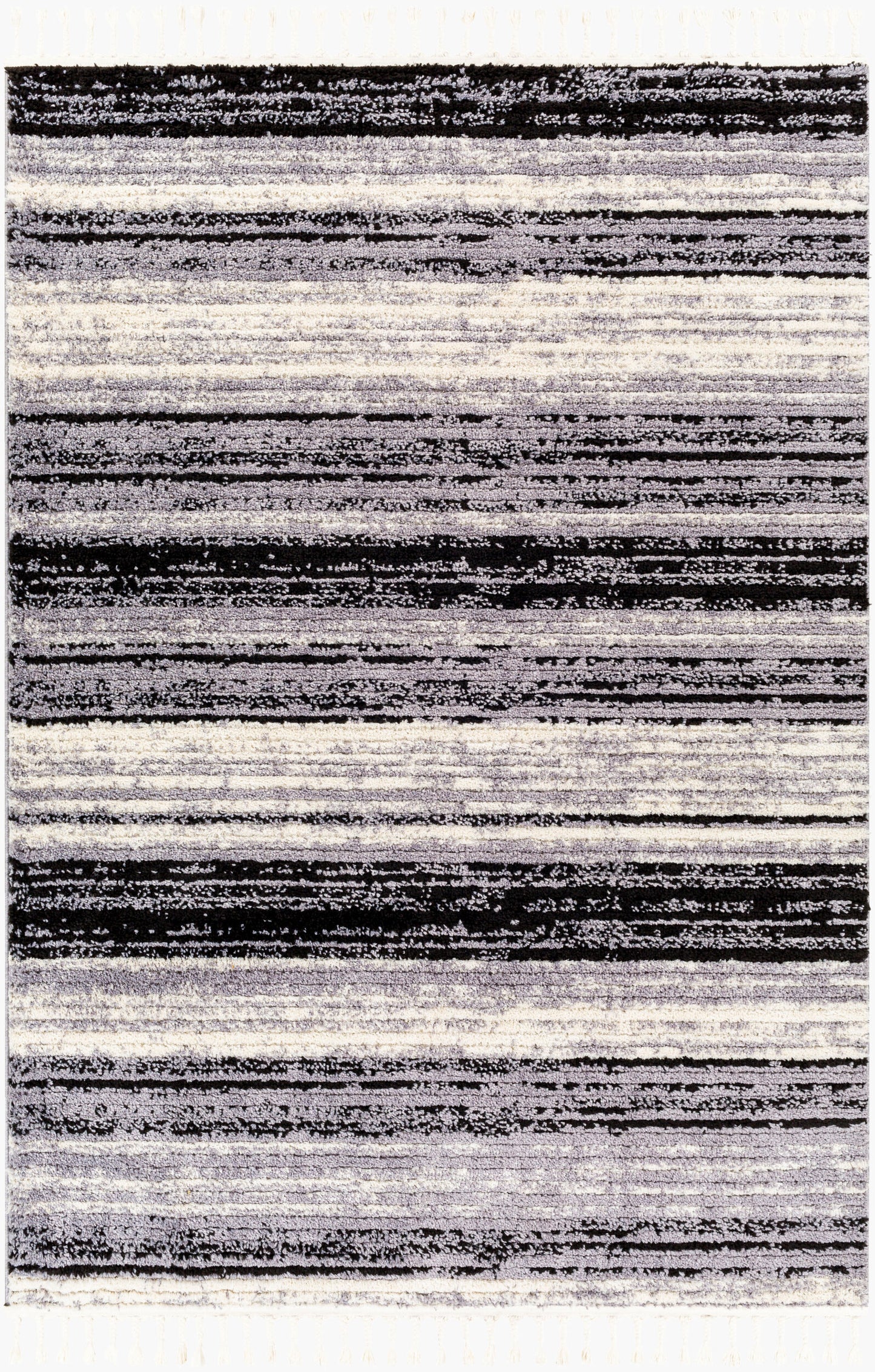 Alfombra tejida a máquina Casablanca Shag CAG-2304 de 2,7 x 3,6 m
