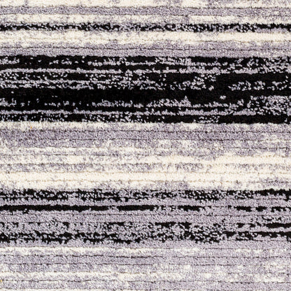 Alfombra tejida a máquina Casablanca Shag CAG-2304 de 1,83 m x 2,74 m