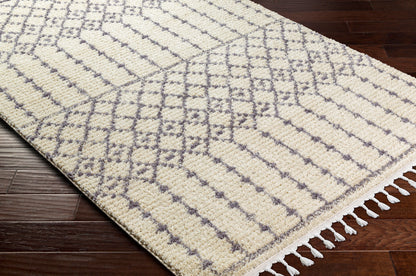 Alfombra tejida a máquina Casablanca Shag CAG-2309 de 1,83 m x 2,74 m