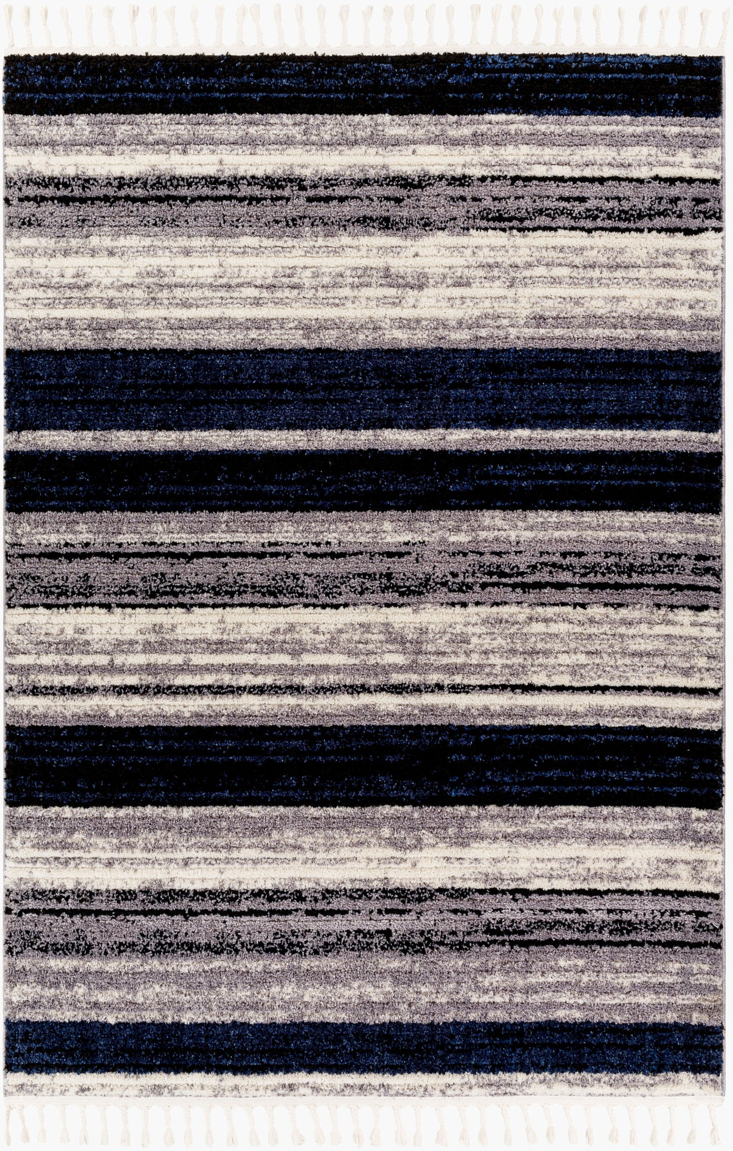 Alfombra tejida a máquina Casablanca Shag CAG-2310 de 2,7 x 3,6 m