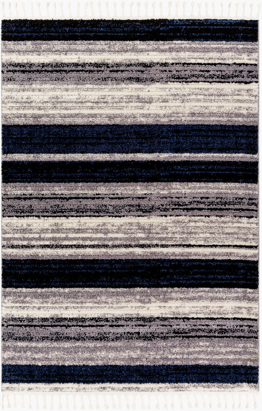 Alfombra tejida a máquina Casablanca Shag CAG-2310 de 2,7 x 3,6 m