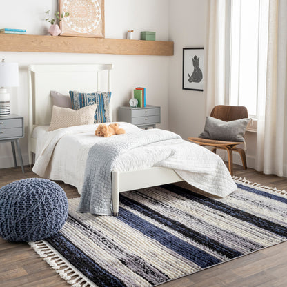 Alfombra tejida a máquina Casablanca Shag CAG-2310 de 8' x 10'