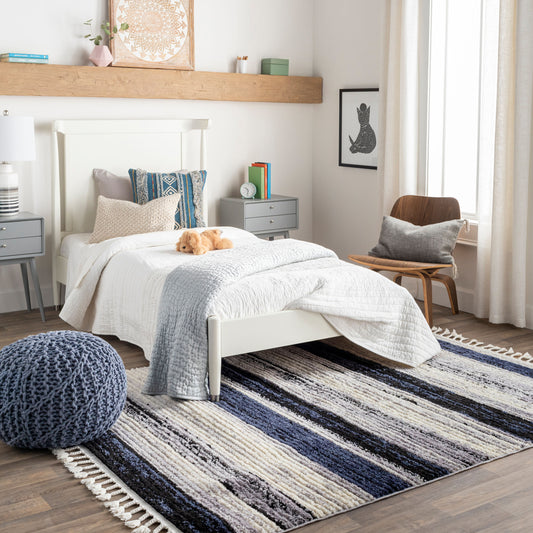 Alfombra tejida a máquina Casablanca Shag CAG-2310 de 8' x 10'