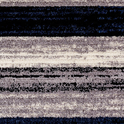 Alfombra tejida a máquina Casablanca Shag CAG-2310 de 1,52 m x 2,13 m