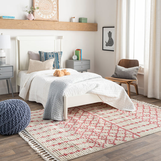 Alfombra tejida a máquina Casablanca Shag CAG-2311 de 1,83 m x 2,74 m