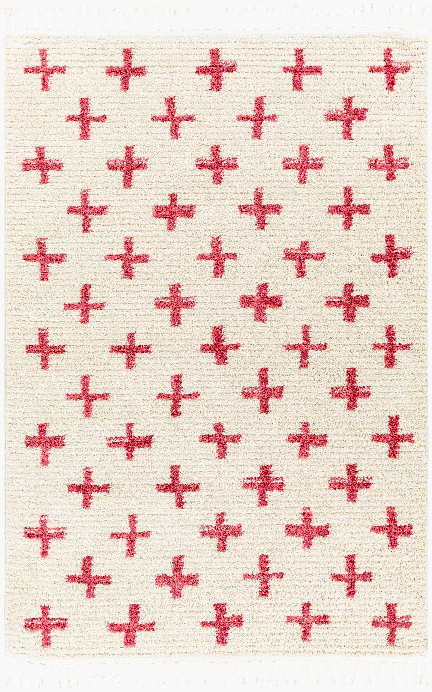 Alfombra tejida a máquina Casablanca Shag CAG-2312 de 1,83 m x 2,74 m