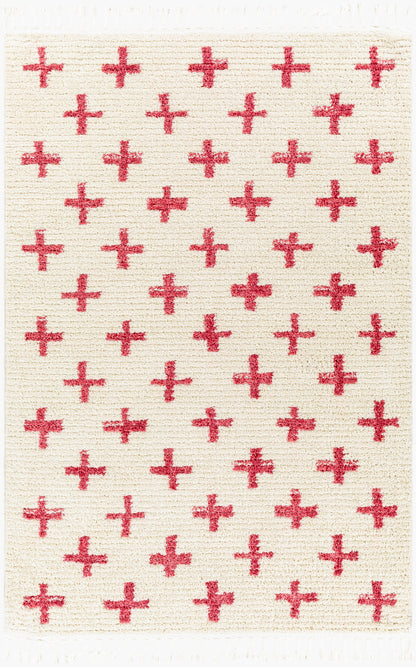 Alfombra tejida a máquina Casablanca Shag CAG-2312 de 1,52 m x 2,13 m