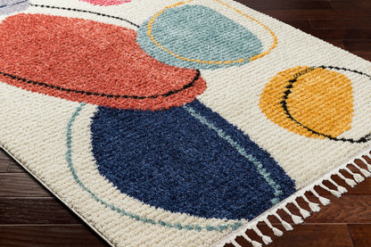 Alfombra tejida a máquina Casablanca Shag CAG-2319 de 2,7 x 3,6 m