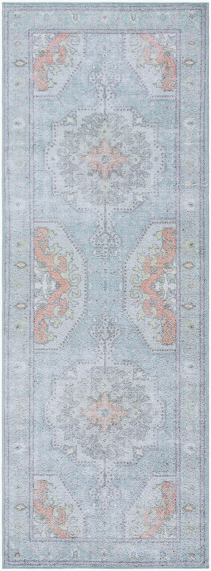 Calhoun CAH-2300 7ft Runner Machine Woven Washable Runner Rug