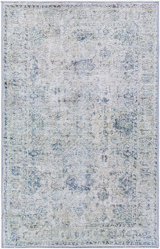 Calhoun CAH-2301 3' x 4' Machine Woven Washable Accent Rug