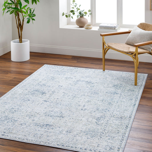 Calhoun CAH-2301 7ft Runner Machine Woven Washable Runner Rug