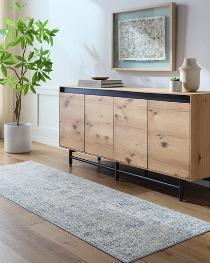 Alfombra lavable a máquina Calhoun CAH-2301 de 1,2 m x 1,8 m