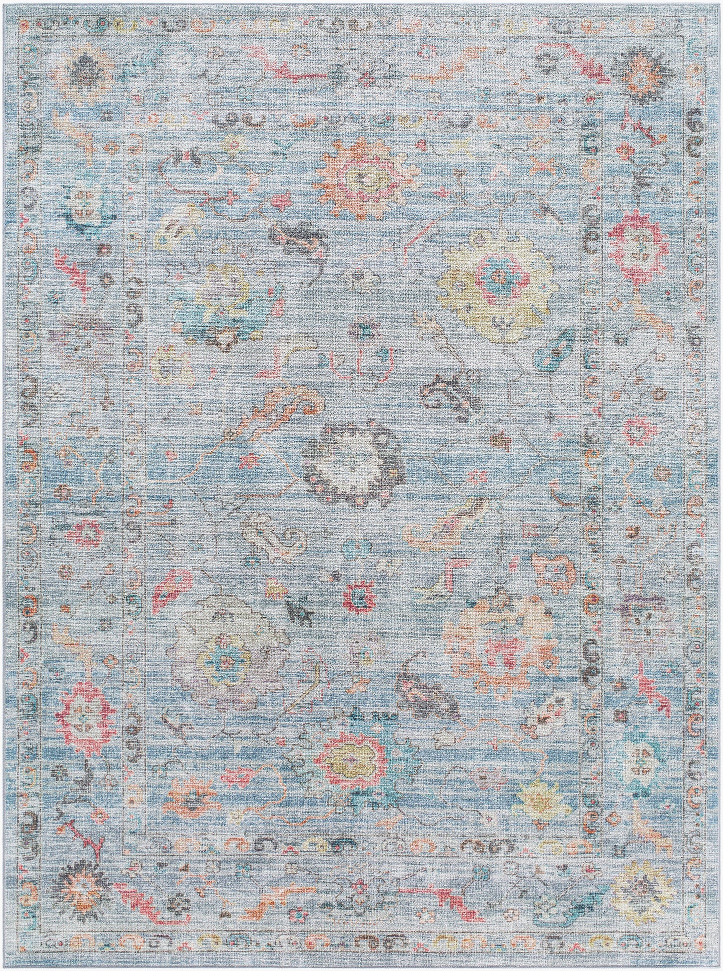 Alfombra lavable a máquina Calhoun CAH-2302 de 8' x 10'