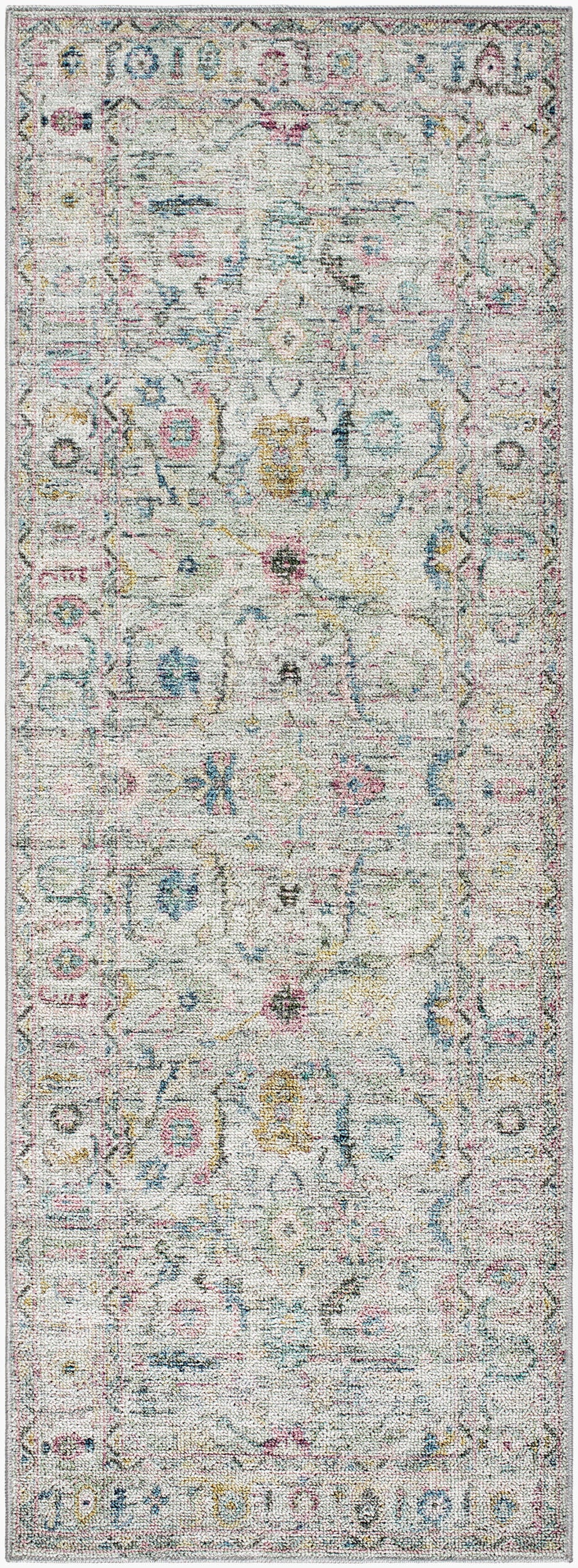 Alfombra de corredor lavable a máquina Calhoun CAH-2304 de 2,13 m