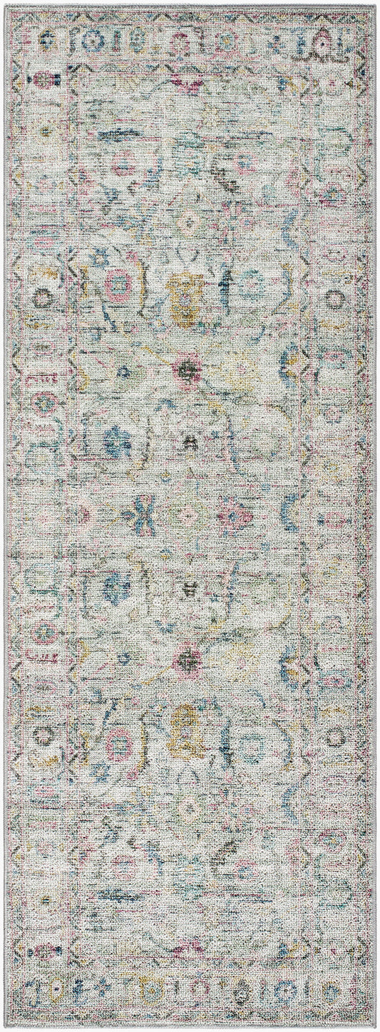 Alfombra de corredor lavable a máquina Calhoun CAH-2304 de 2,13 m