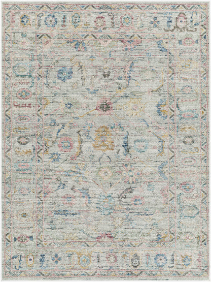 Calhoun CAH-2304 3' x 4' Machine Woven Washable Accent Rug