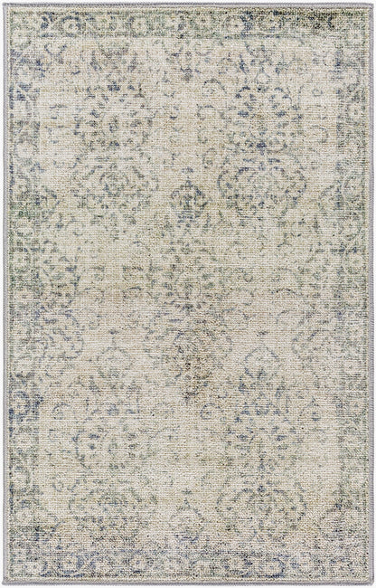 Calhoun CAH-2305 3' x 4' Machine Woven Washable Accent Rug