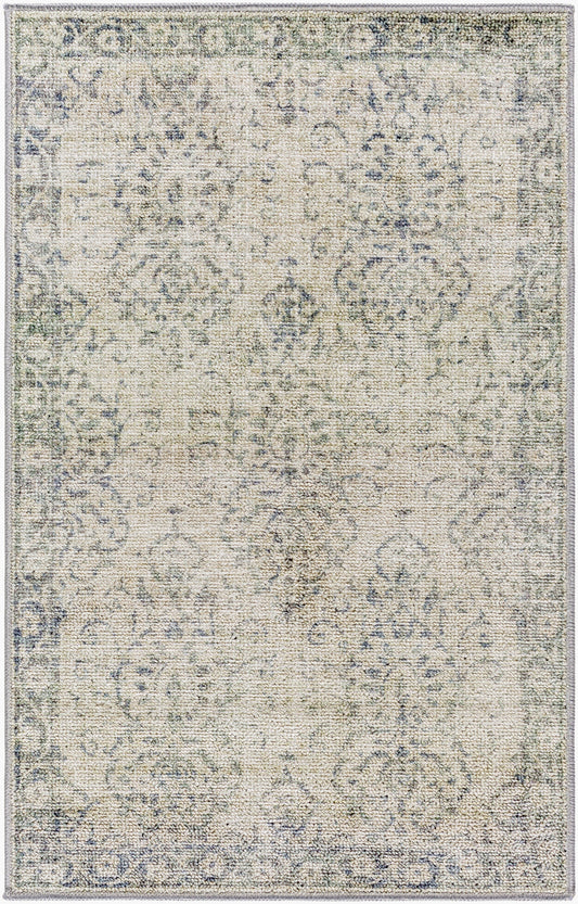 Calhoun CAH-2305 3' x 4' Machine Woven Washable Accent Rug