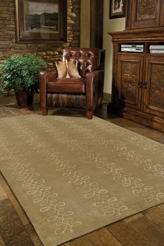 Modern Classics CAN-1916 8ft Runner Handmade Wool Runner Rug