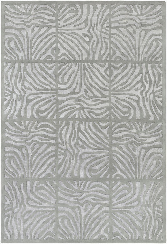 Alfombra clásica moderna CAN-1935 de 2,7 x 3,6 m, hecha a mano