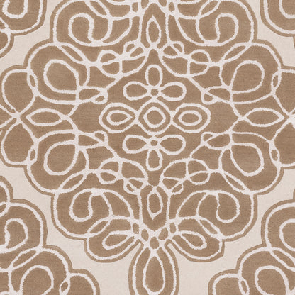 Alfombra clásica moderna CAN-1964 de 2,7 x 3,6 m, hecha a mano