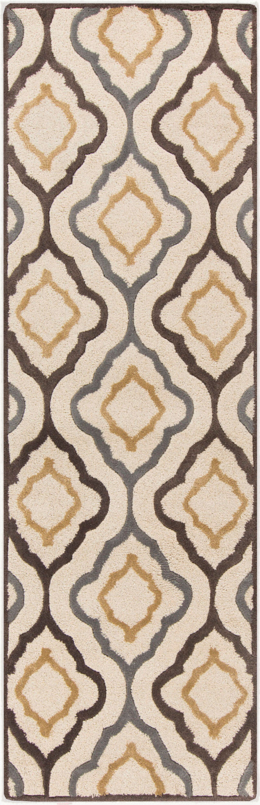 Modern Classics CAN-2024 8ft Runner Handmade Wool Runner Rug