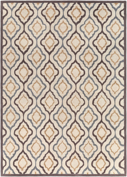 Alfombra de lana hecha a mano Modern Classics CAN-2024 de 2,7 x 3,6 m