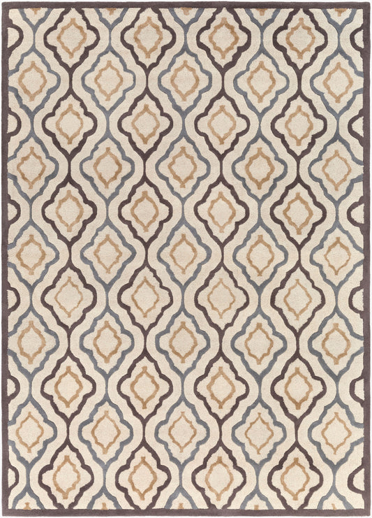 Alfombra de lana hecha a mano Modern Classics CAN-2024 de 2,7 x 3,6 m