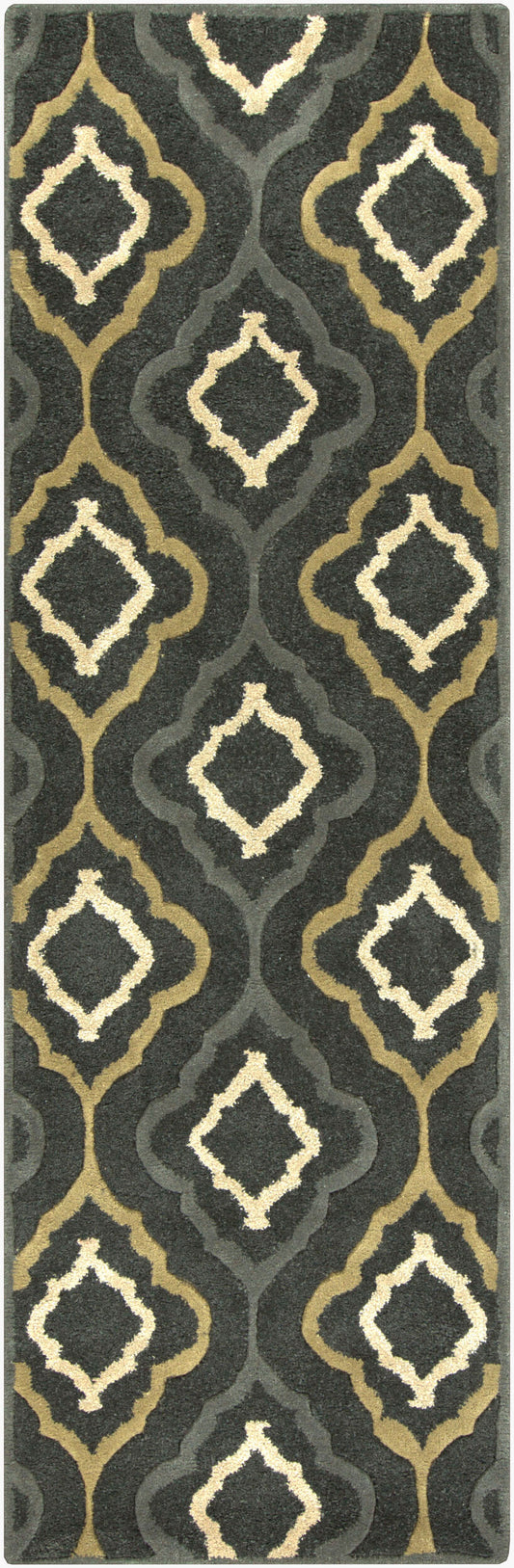 Modern Classics CAN-2025 8ft Runner Handmade Wool Runner Rug