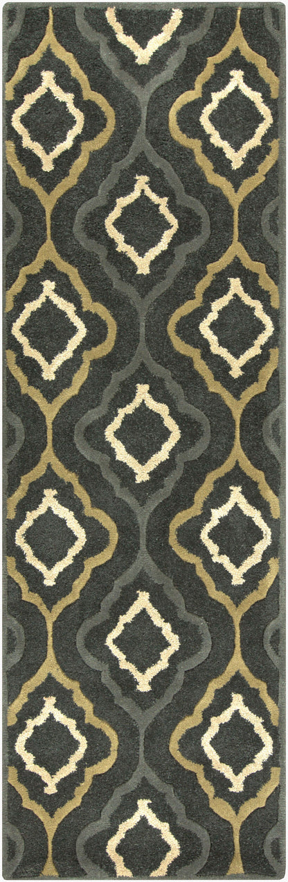 Modern Classics CAN-2025 8ft Runner Handmade Wool Runner Rug