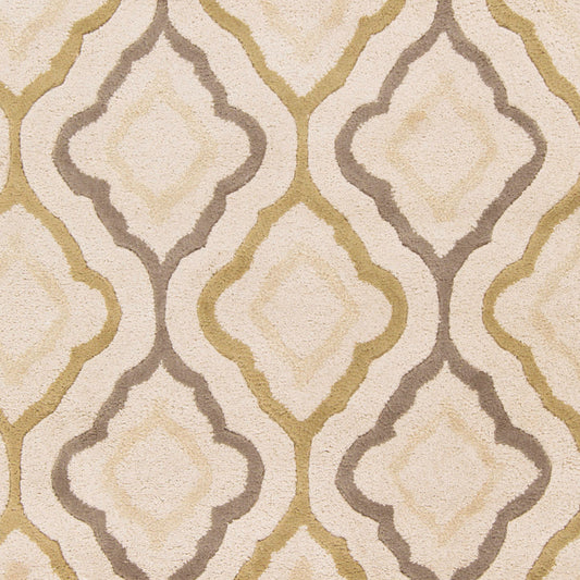 Alfombra de lana hecha a mano Modern Classics CAN-2026 de 2,7 x 3,6 m