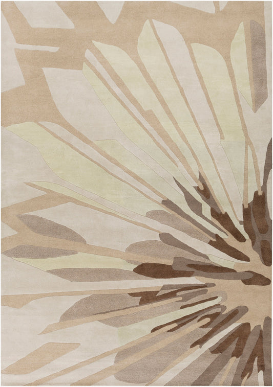 Alfombra de lana hecha a mano Modern Classics CAN-2032 de 2,7 x 3,6 m