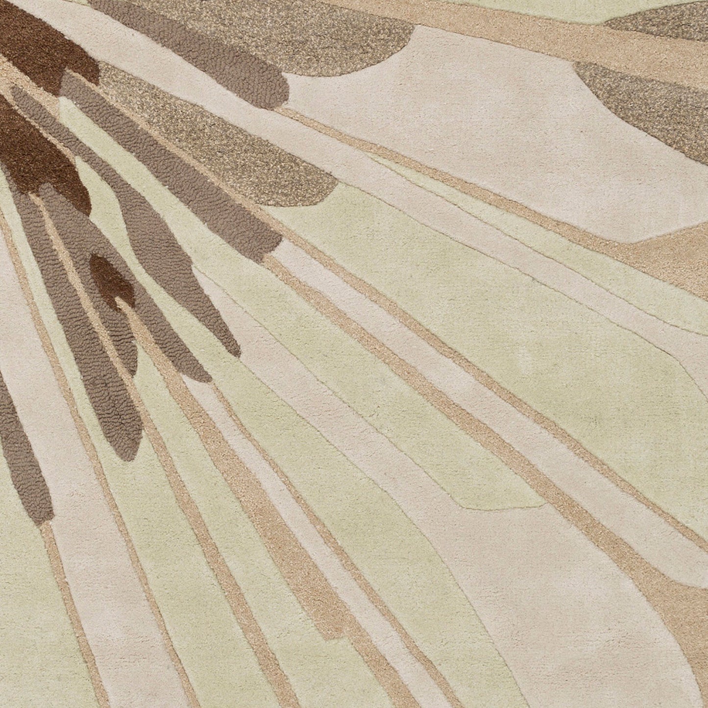 Alfombra de lana hecha a mano Modern Classics CAN-2032 de 2,7 x 3,6 m