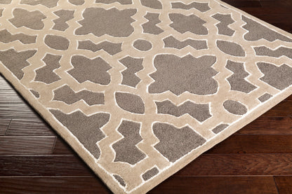 Alfombra de lana hecha a mano Modern Classics CAN-2037 de 2,7 x 3,6 m