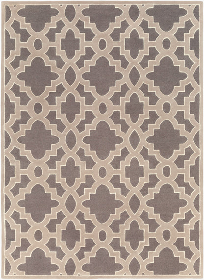 Alfombra de lana hecha a mano Modern Classics CAN-2037 de 2,7 x 3,6 m