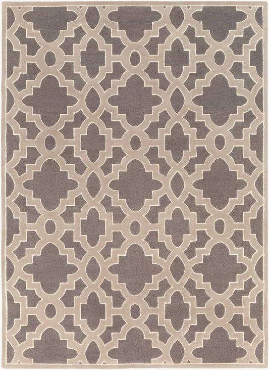Alfombra de lana hecha a mano Modern Classics CAN-2037 de 2,7 x 3,6 m