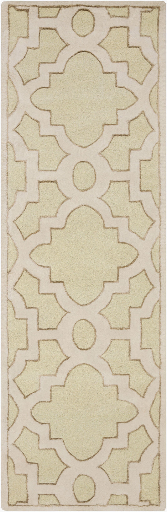 Modern Classics CAN-2038 8ft Runner Handmade Wool Runner Rug