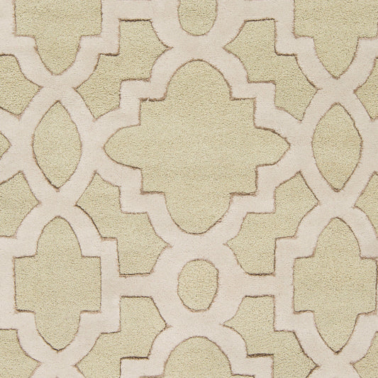 Alfombra decorativa de lana hecha a mano Modern Classics CAN-2038 de 90 x 150 cm