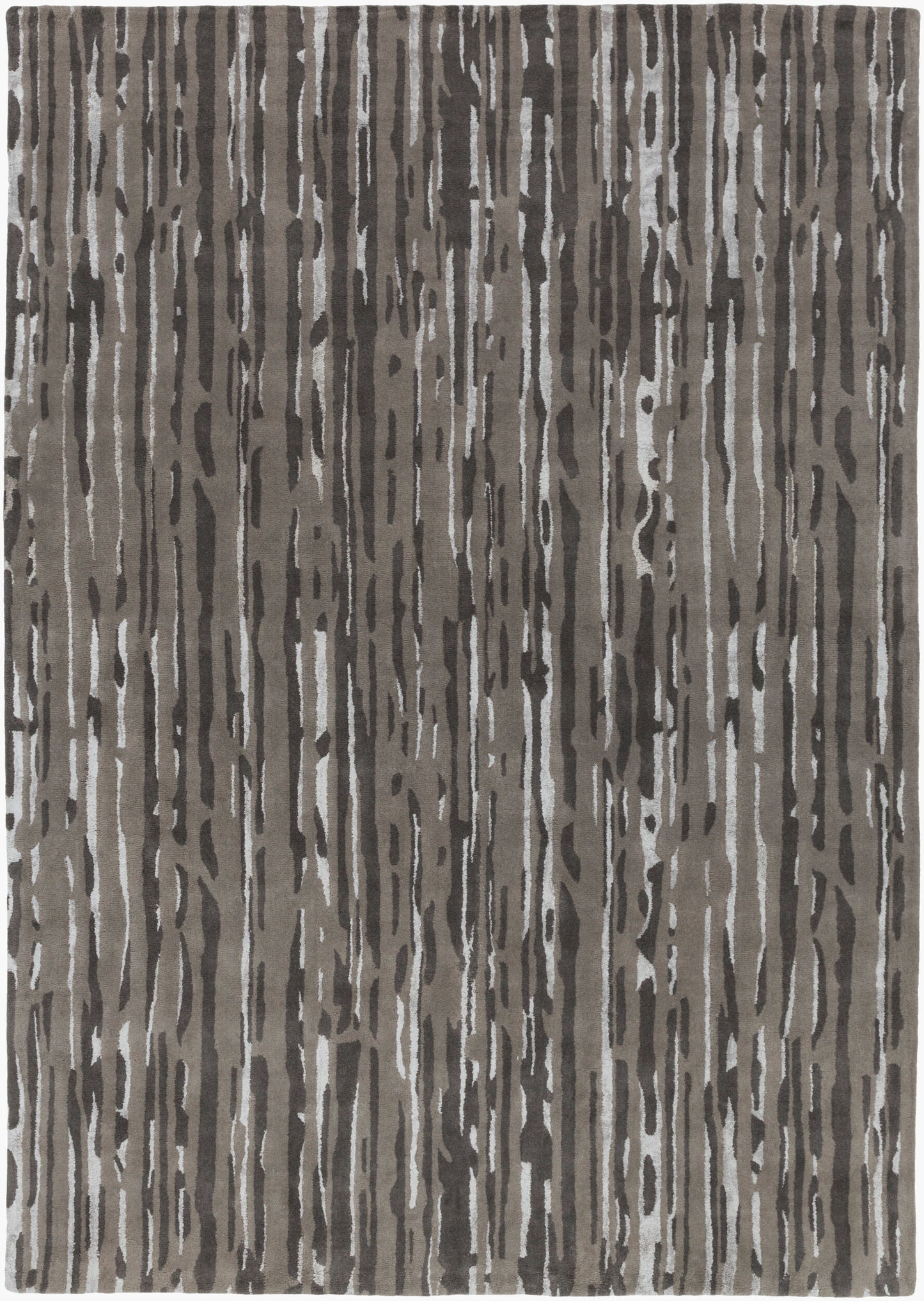 Alfombra clásica moderna CAN-2062 de 2,44 m x 3,34 m, hecha a mano