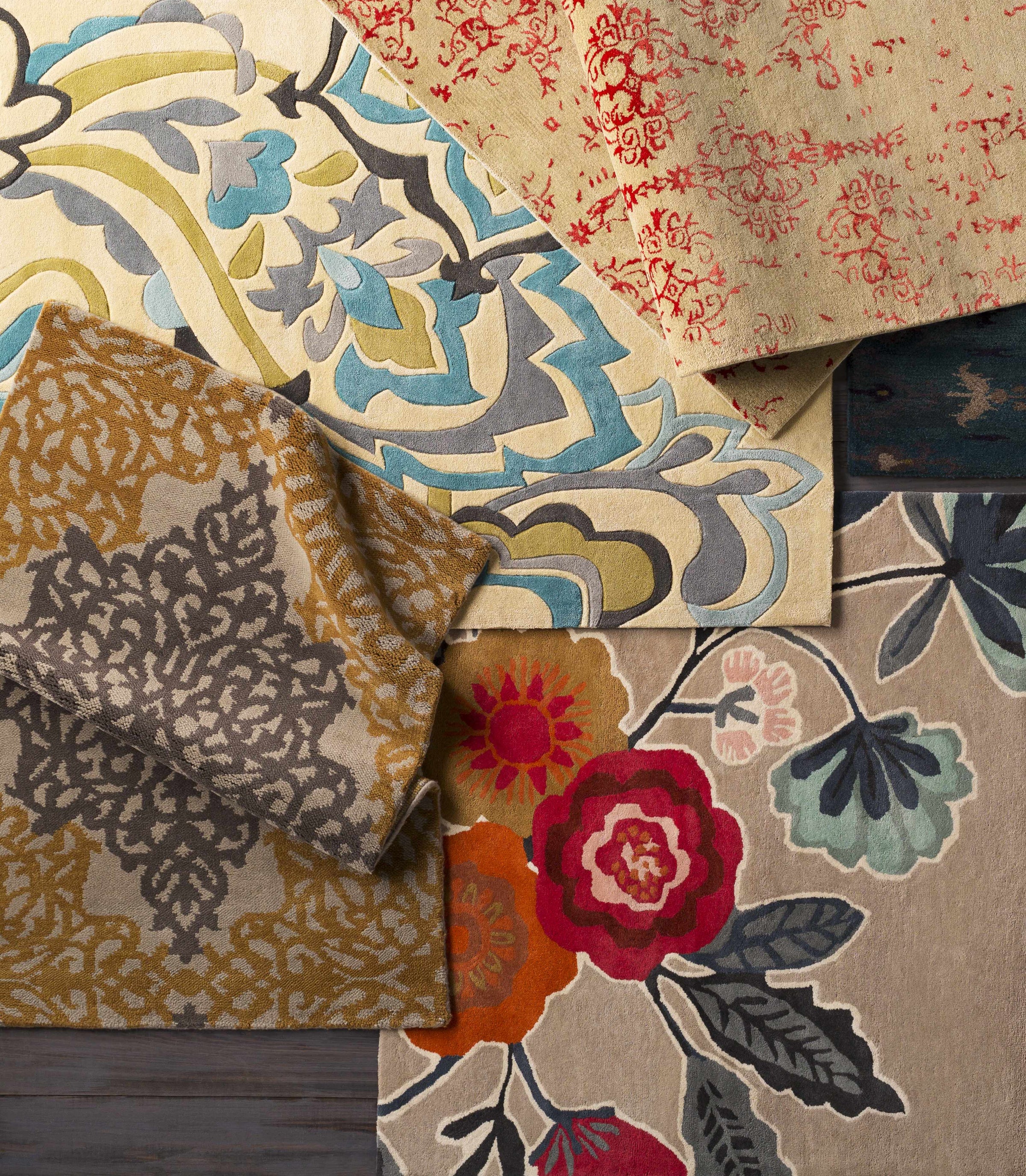 Caspian CAS-9914 Hand Knotted Rug