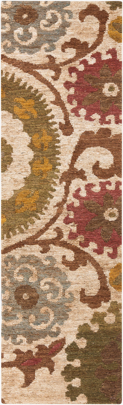 Columbia CBA-106 8ft Runner Handmade Jute Runner Rug