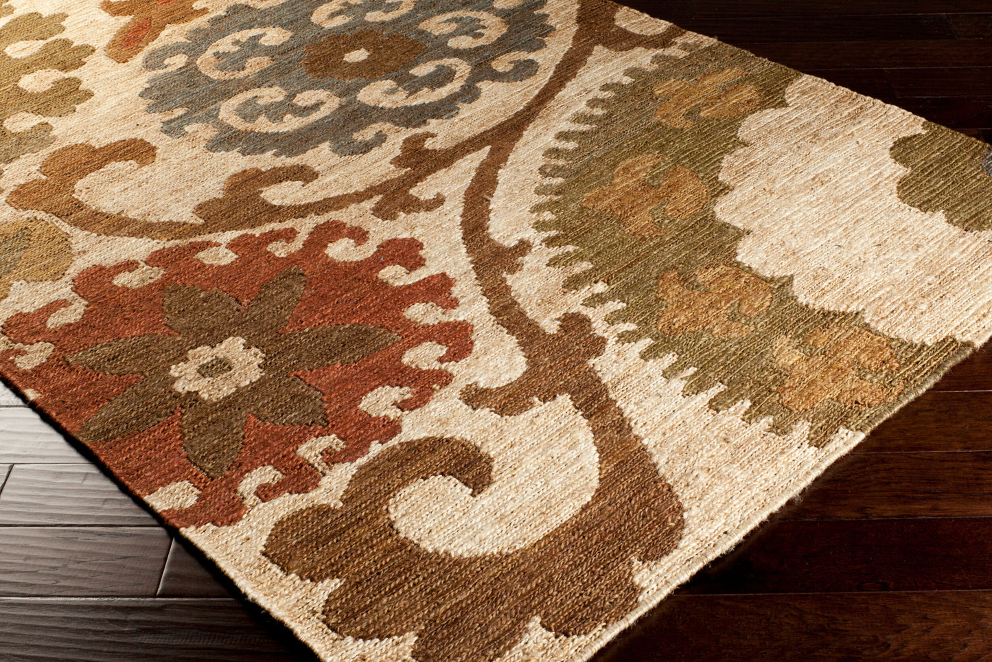Columbia CBA-106 8ft Runner Handmade Jute Runner Rug